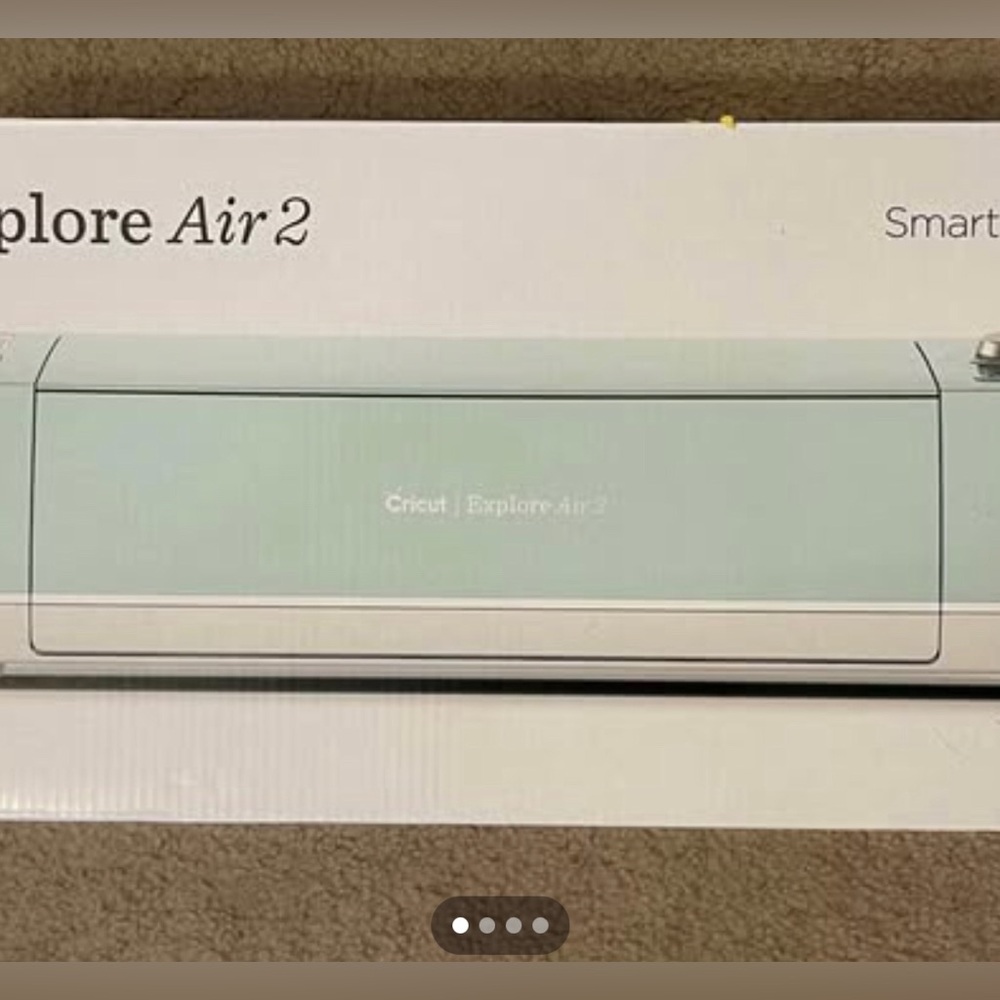 Cricut Explore Air 2 Mint and White Cutting Machine